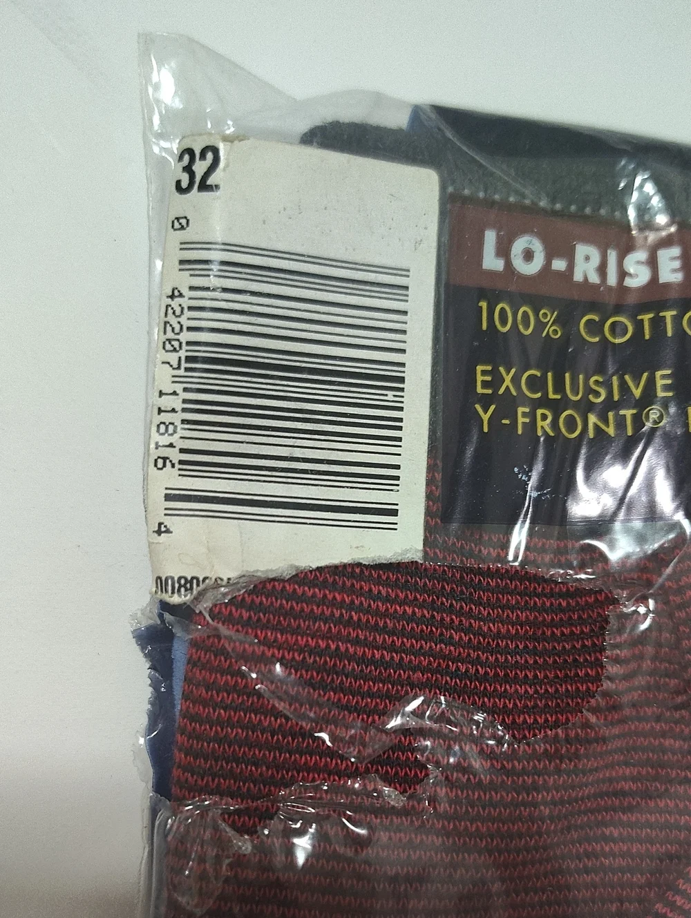 Vintage 1996 Jockey Life Men's Low-Rise Briefs - 1 Pair - Size 32